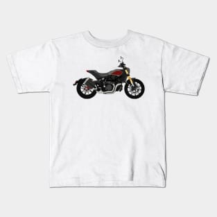 Motorcycle Indian Ftr 1200 S Kids T-Shirt